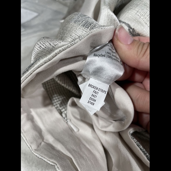 NIB Hotel Collection [ Full /‎ Queen ] Broken Stripe Duvet Cover ONLY - Picture 7 of 12